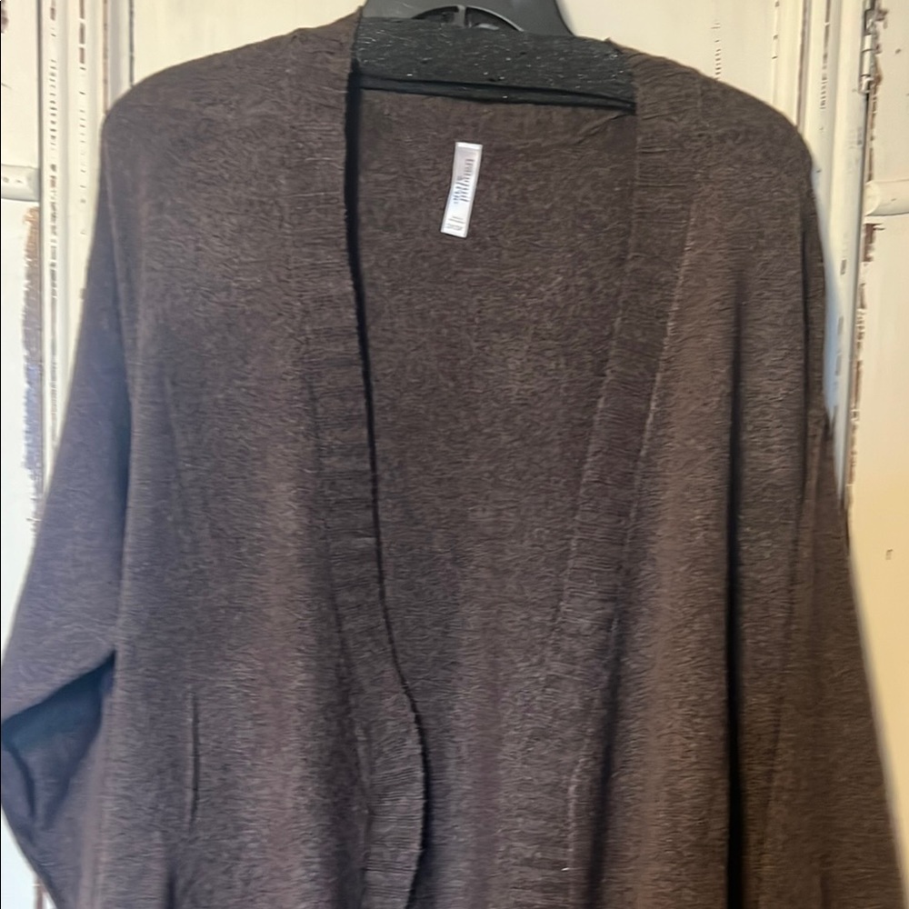 Tranquil & True Chocolate Brown Cardigan - Picture 4 of 7